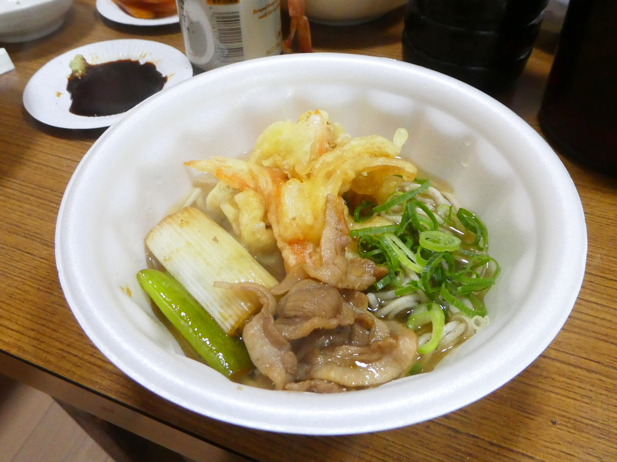 手打ち蕎麦　大晦日