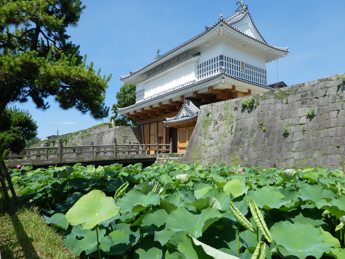 鶴丸城御楼門 A 鹿児島市城山町 合原ちひろの絵日記 鹿児島市