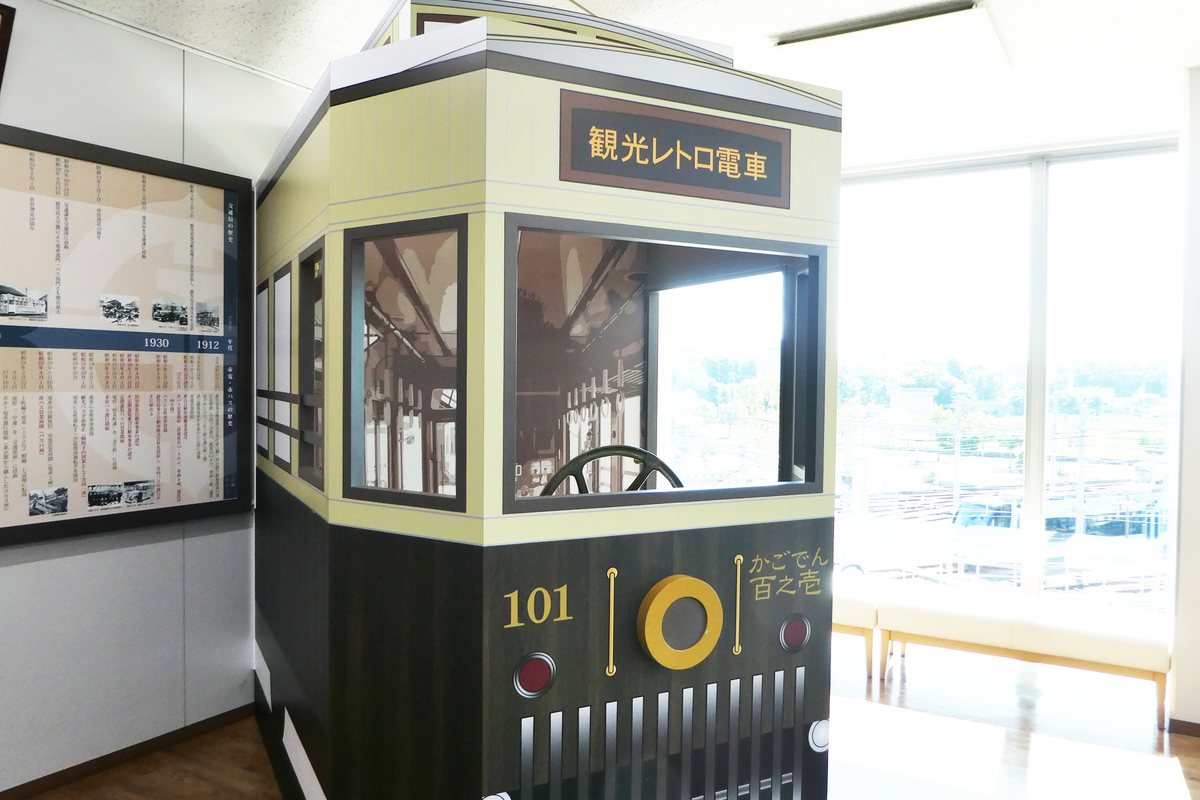 資料展示室　鹿児島市交通局