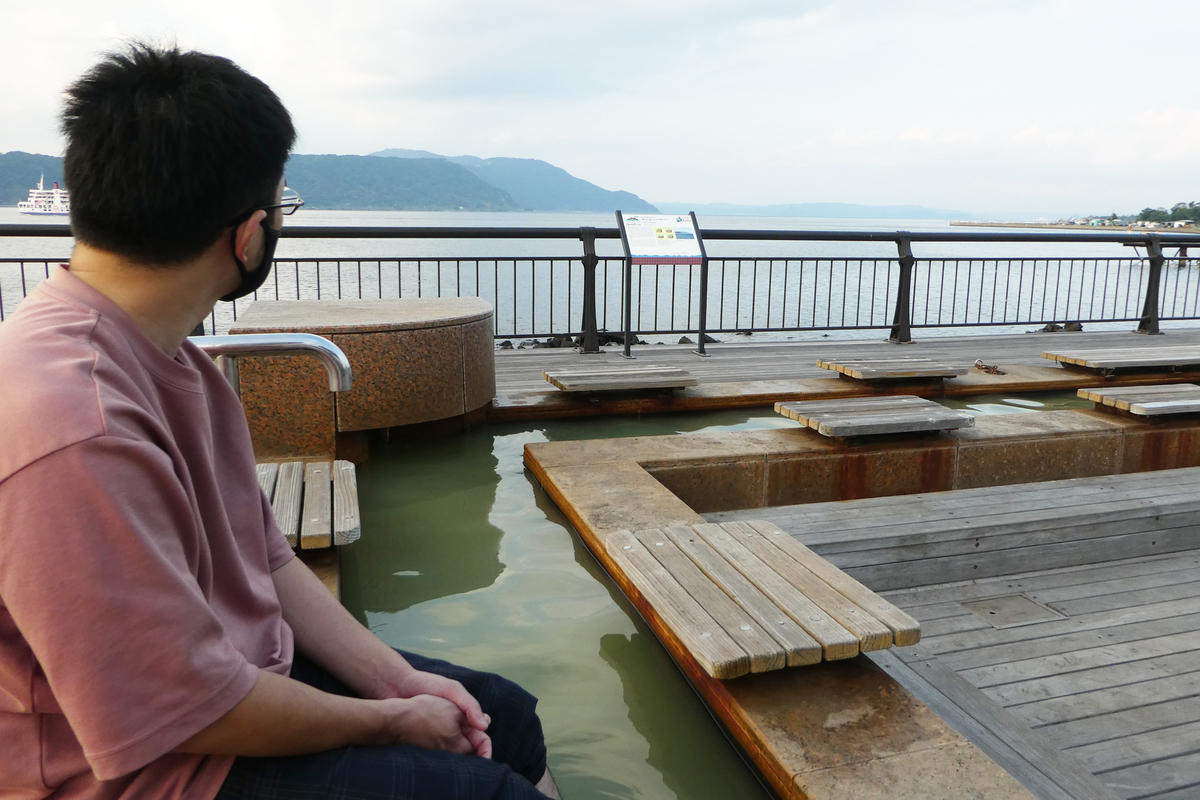 桜島溶岩なぎさ公園