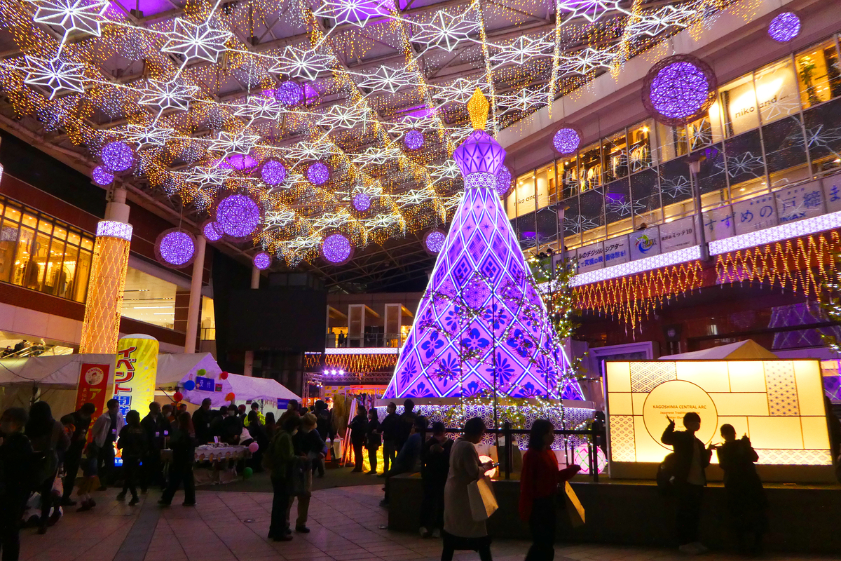 イルミネーションが眩しい季節ですね✨ - 合原ちひろの絵日記＠鹿児島市