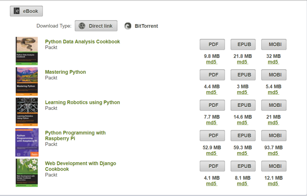 Humble BundleのBook Bundle(1ドル)で技術書が購入できる話 いろいろ