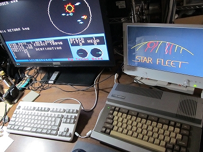 PC-6001mkII スターフリート ジャンク スターフリート/B テープイメージ化 - なんとなくデジタルな感じ