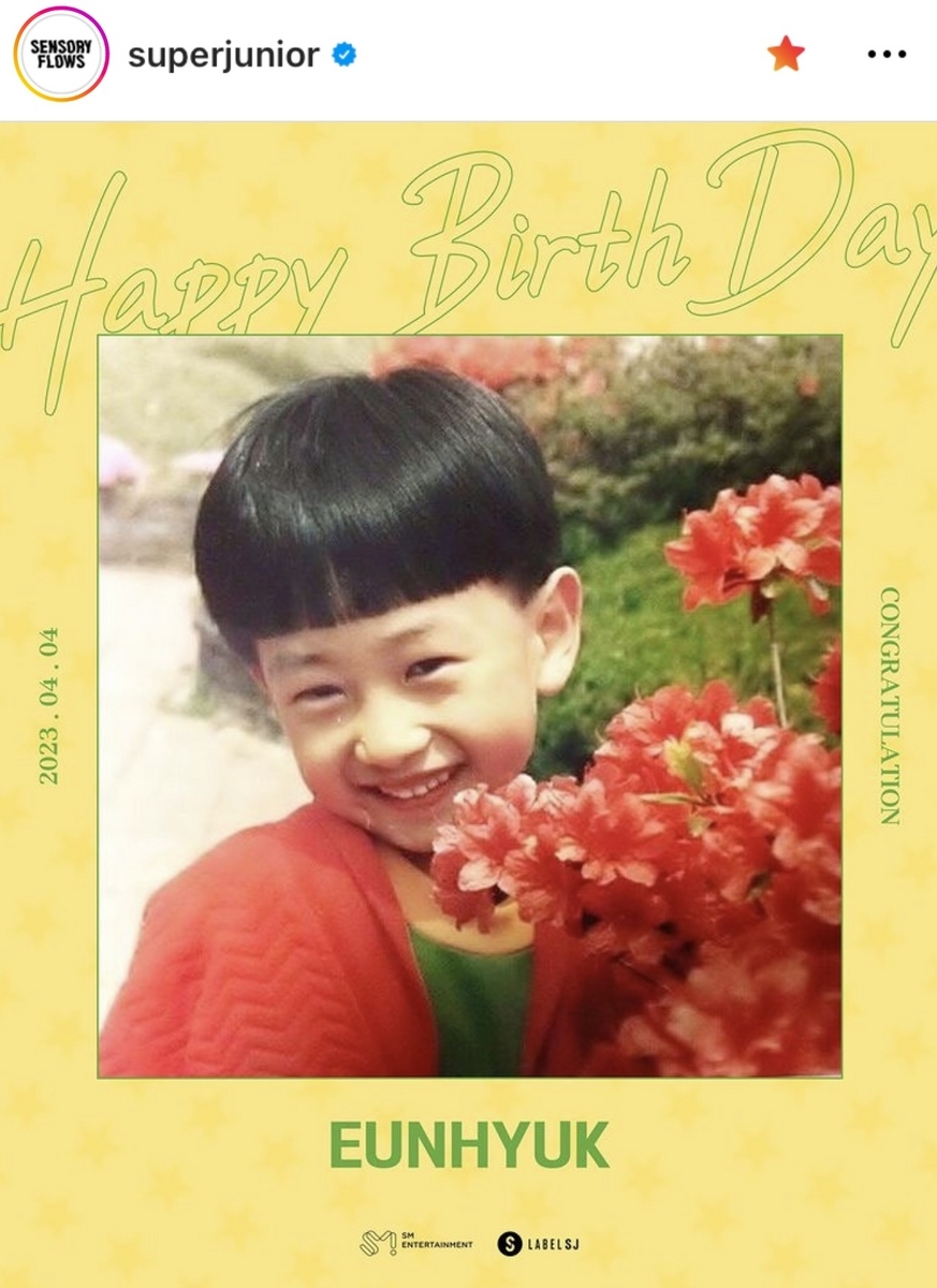 sj】HAPPY BIRTHDAY EUNHYUK - ものコト青と、SJと