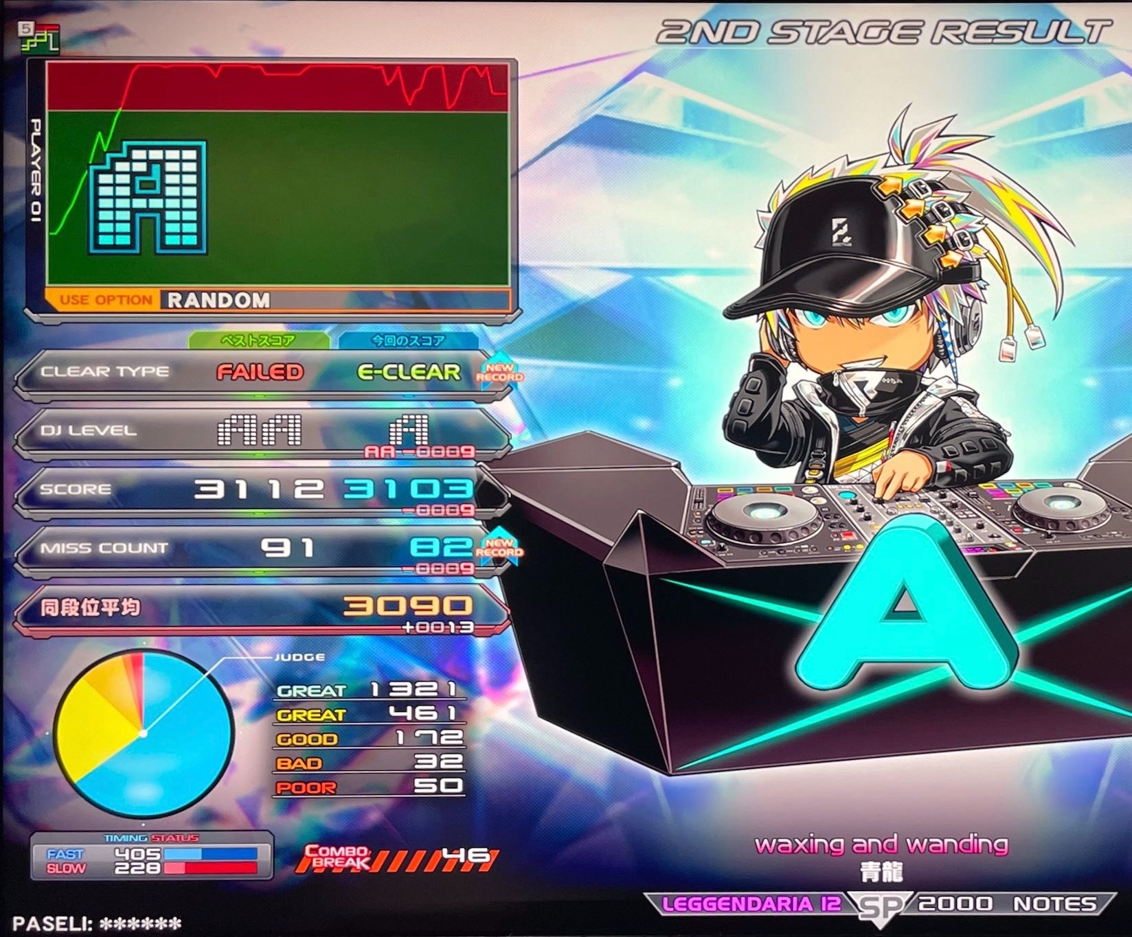 弐寺,BMS】#165 同時押しが意外と上手くなっていました - ゆきみずさん