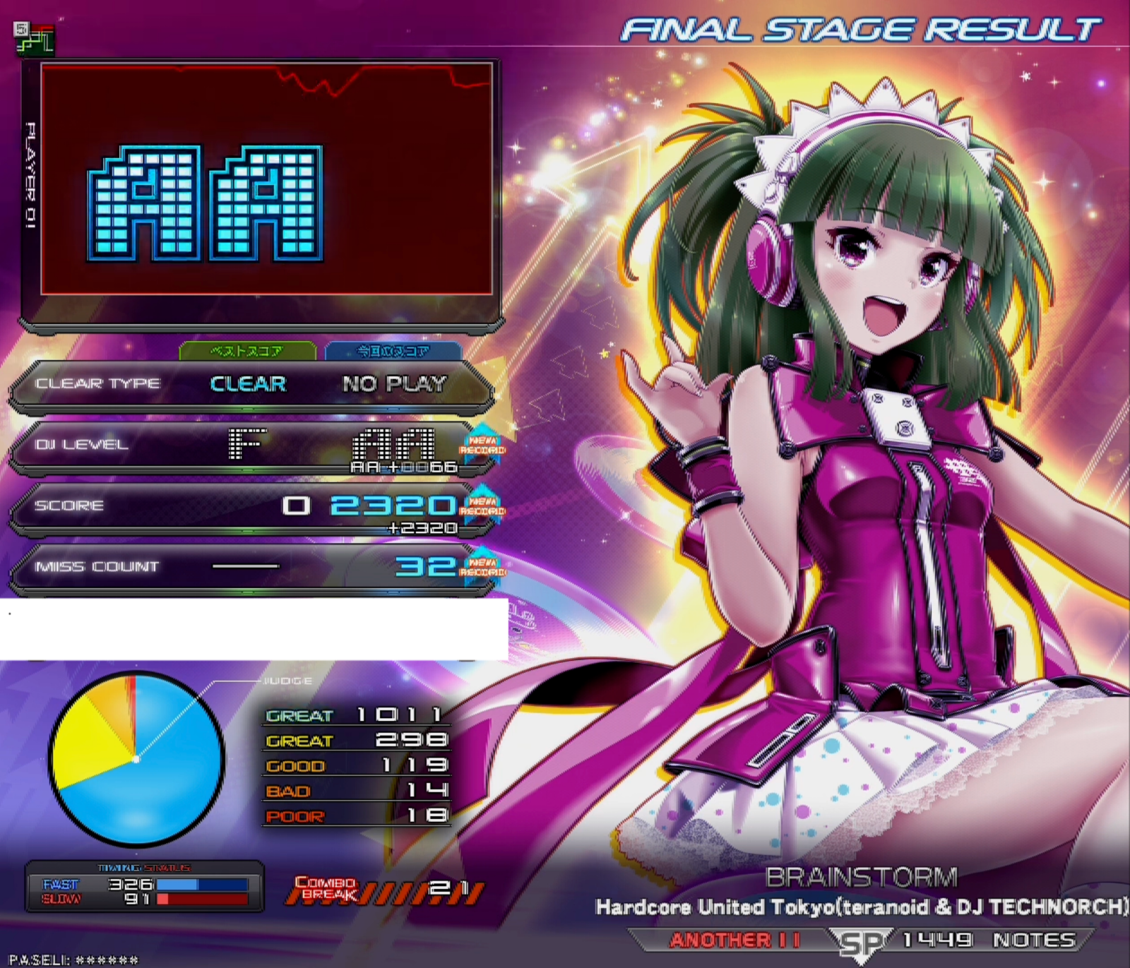 弐寺】#191 Pinky Crushが稼働開始とのことで - ゆきみずさんの日記