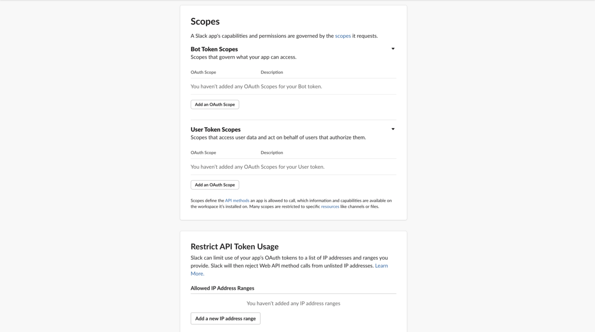 auth scope