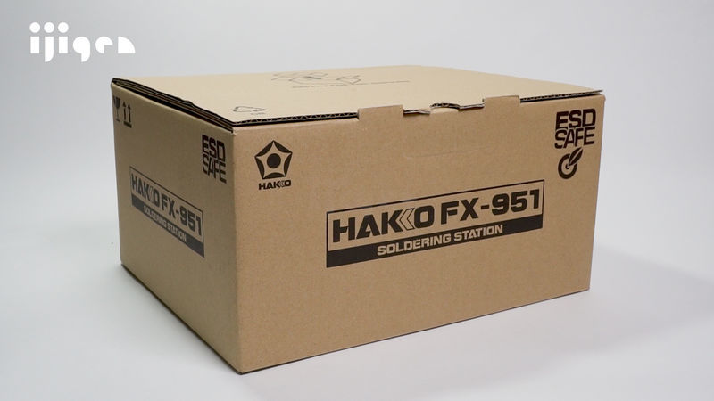 プロ用はんだこて「HAKKO FX-951」を導入してみた！これはオススメ