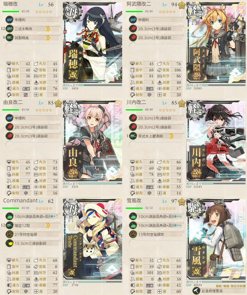 任務 那智戦隊 抜錨せよ 等 艦これ日記 任務 那智戦隊 抜錨せよ 等 艦これ日記