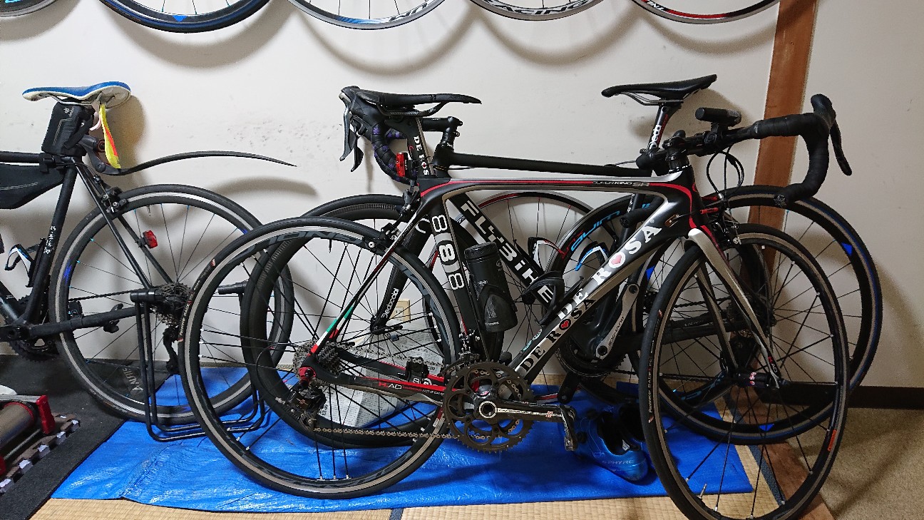 新しいバイクが来ました【DE ROSA SUPERKING SR】 - 山を登りて戻り来