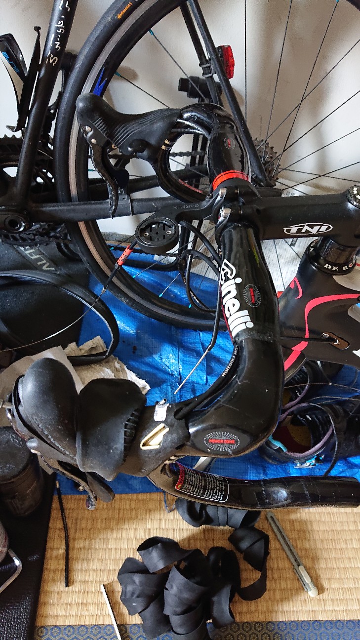 デローザ SUPERKING SR コンポ載せ替え - 山を登りて戻り来よ