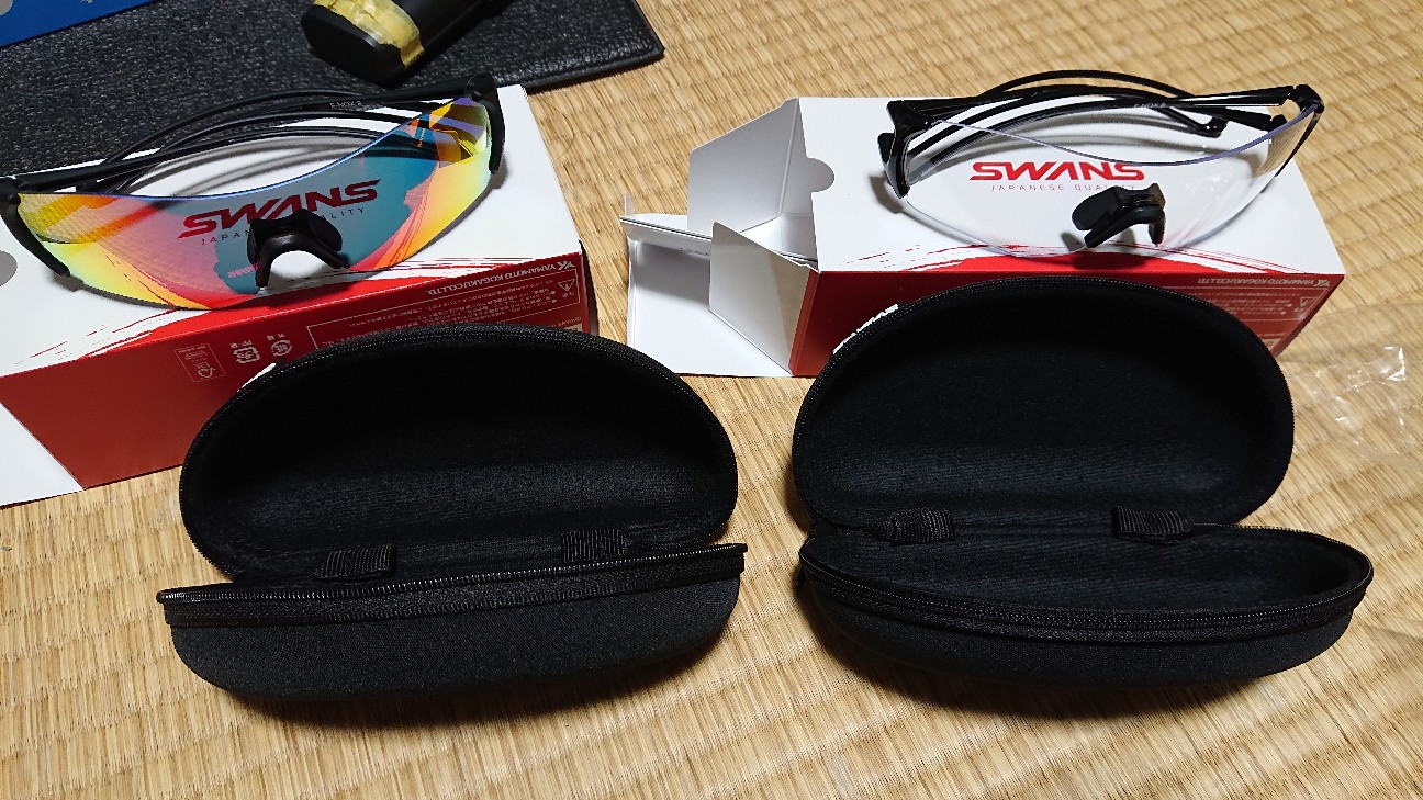 ランニング用にアイウェア購入【① SWANS E-NOX EIGHT8】【② OGK