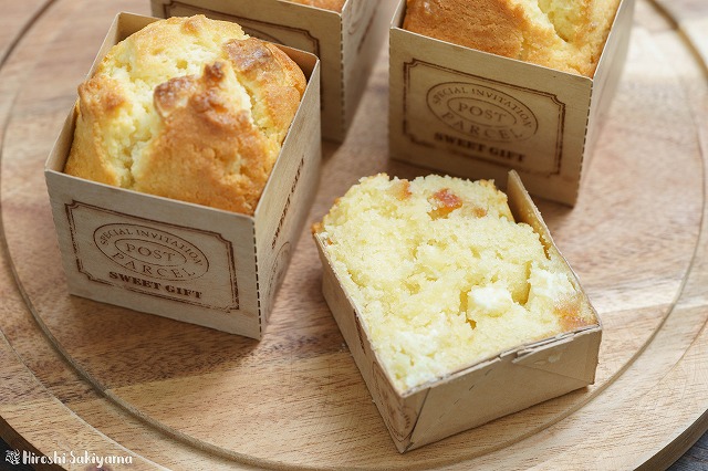 f:id:ikashiya:20180330200158j:plain オレンジとホワイトチョコのマフィン