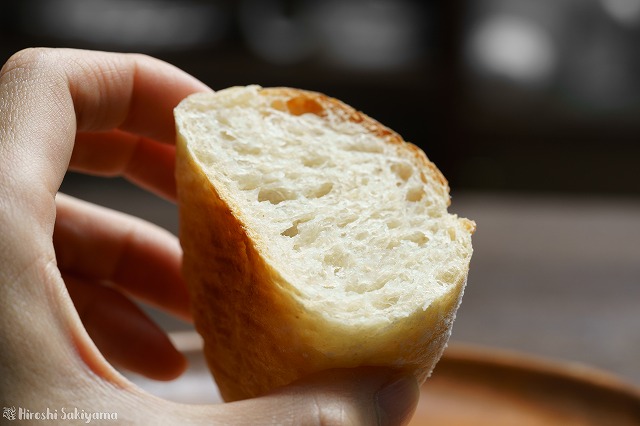 クッペっぽいパンの断面