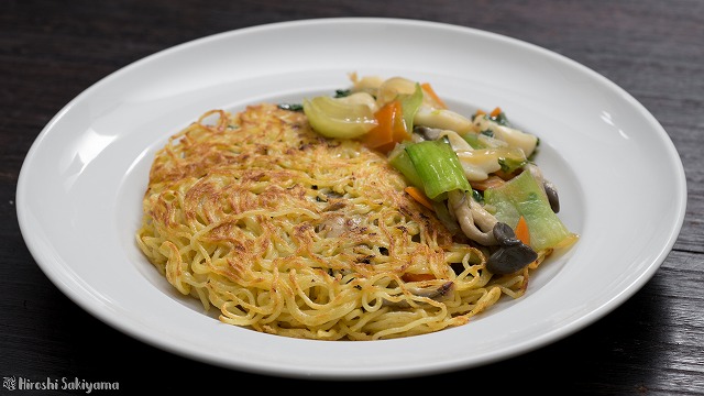 その後似せて作った梅蘭やきそば風