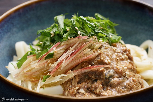 f:id:ikashiya:20180606161217j:plain 胡麻サバ冷やしうどん2