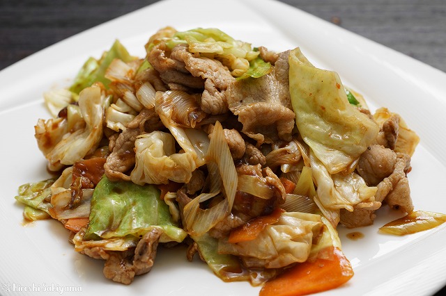 f:id:ikashiya:20180629094555j:plain 回鍋肉(ホイコーロー)2