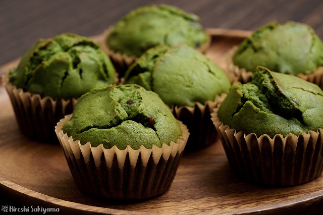 f:id:ikashiya:20180701141956j:plain 抹茶と大納言のマフィン3