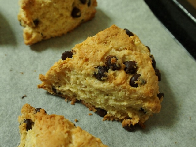 ヨーグルトで作るスコーン