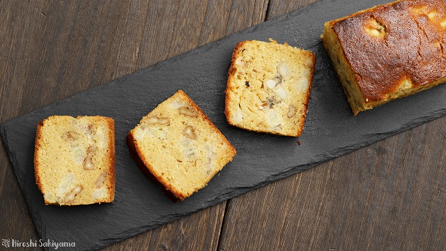 グルテンフリーの米粉バナナケーキ3