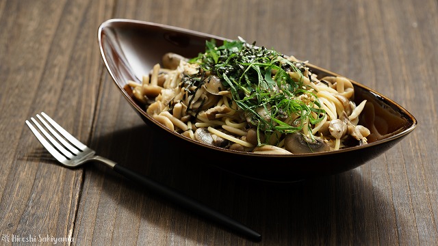 和風きのこパスタ