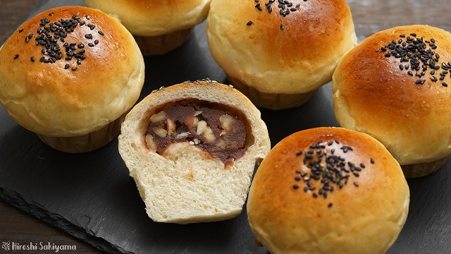 f:id:ikashiya:20180924194040j:plain ピーナッツあんぱん4