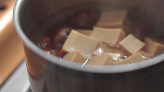 f:id:ikashiya:20181006141730j:plain 高野豆腐煮終わり