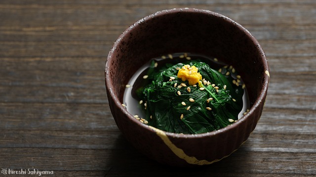 ほうれん草のおひたし