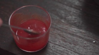 f:id:ikashiya:20190302000417j:plain スイートチリソースを手作りした様子
