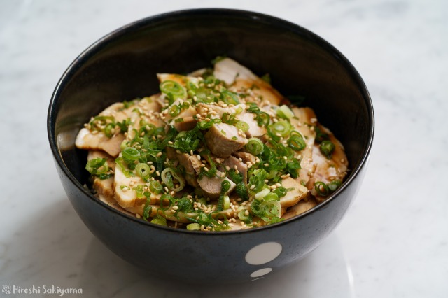 山わさび海苔チャーシュー丼