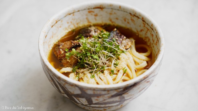 サバ缶カレーうどん