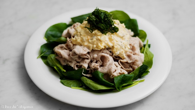 冷しゃぶタルタルのせ