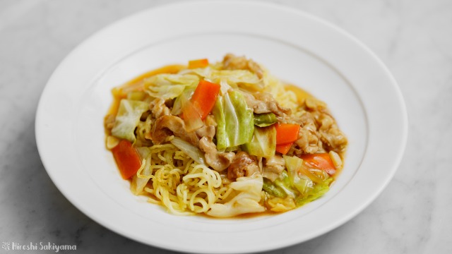 ソースあんかけ焼きそば