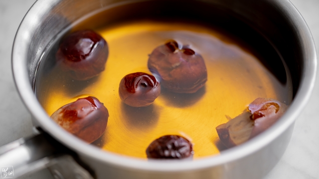 乾燥砂糖漬けなつめ、なつめ茶