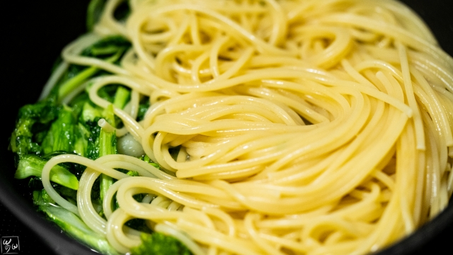 パスタと和える
