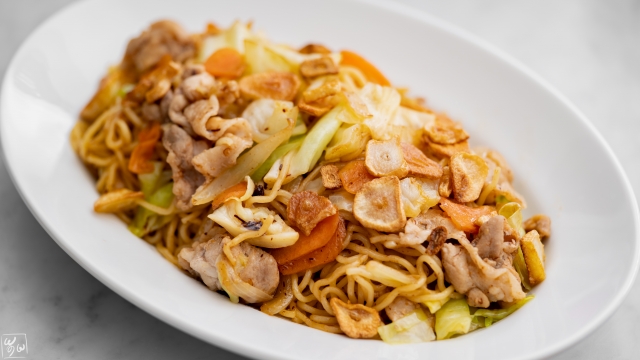 にんにくXO醤焼きそば