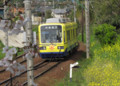 [ギラヴァンツ号][筑豊電鉄][感田駅]ギラヴァンツ号感田駅2010.03.30