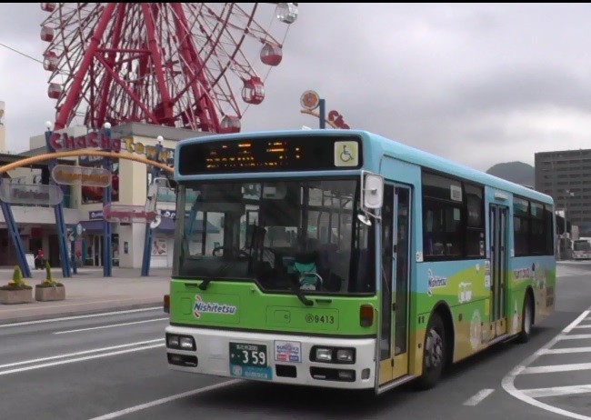 けものフレンズ2 ラッピングバス 西鉄バス北九州 - いかすみのひとり言