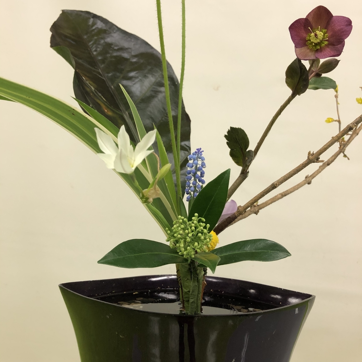 中研専B立花⑤⑥立花新風体 - いけばなブログ