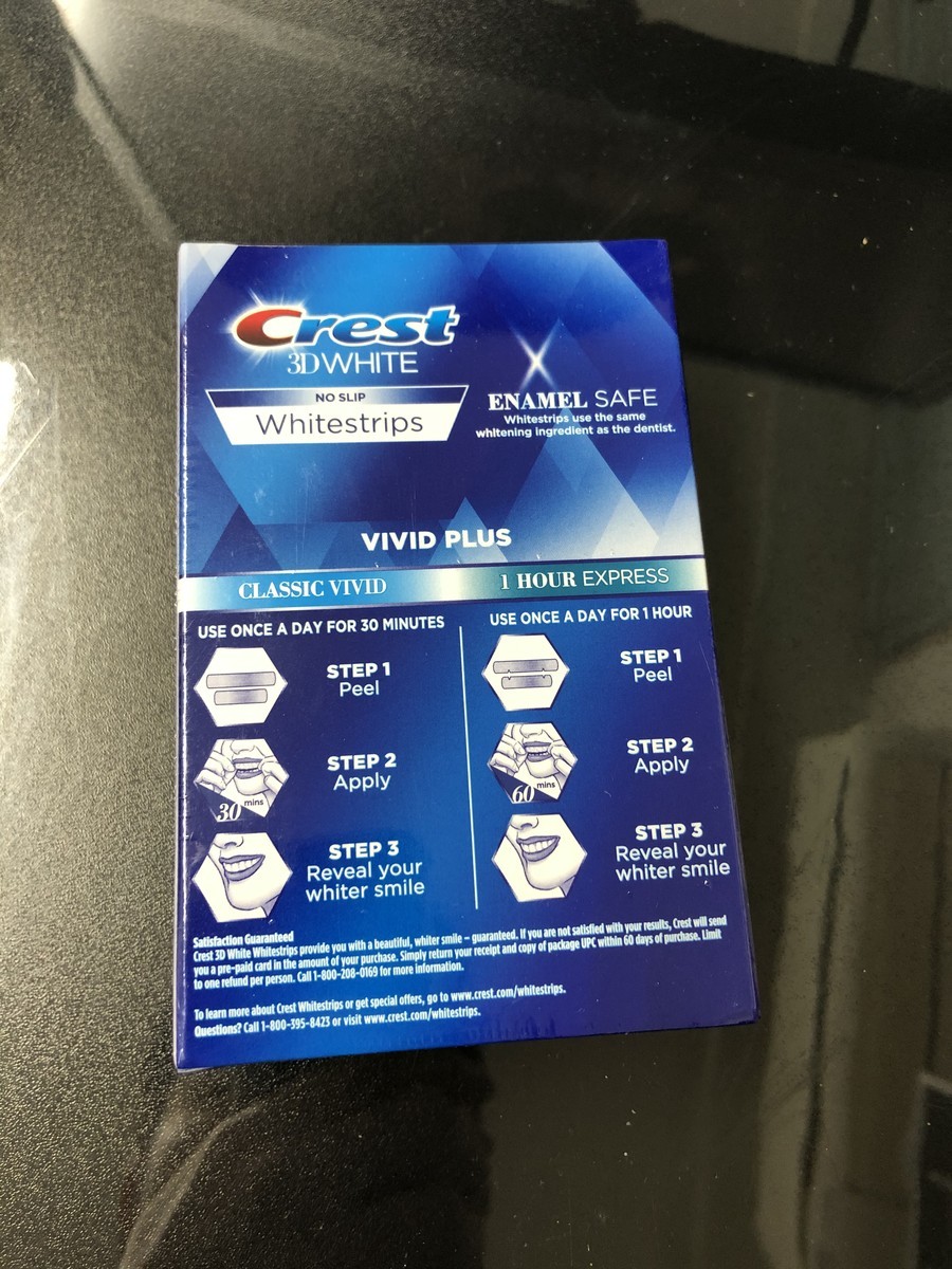 Crest 3D White Whitestrips 1HOUR EXPRESS クレスト