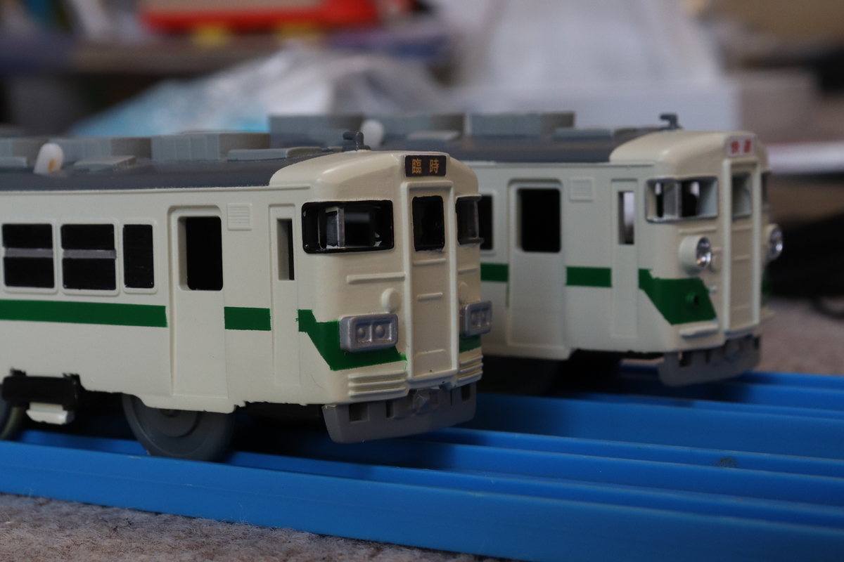 kato製加工　455系東北色更新車　角目 kato製加工 455系東北色更新車 角目 鉄道模型