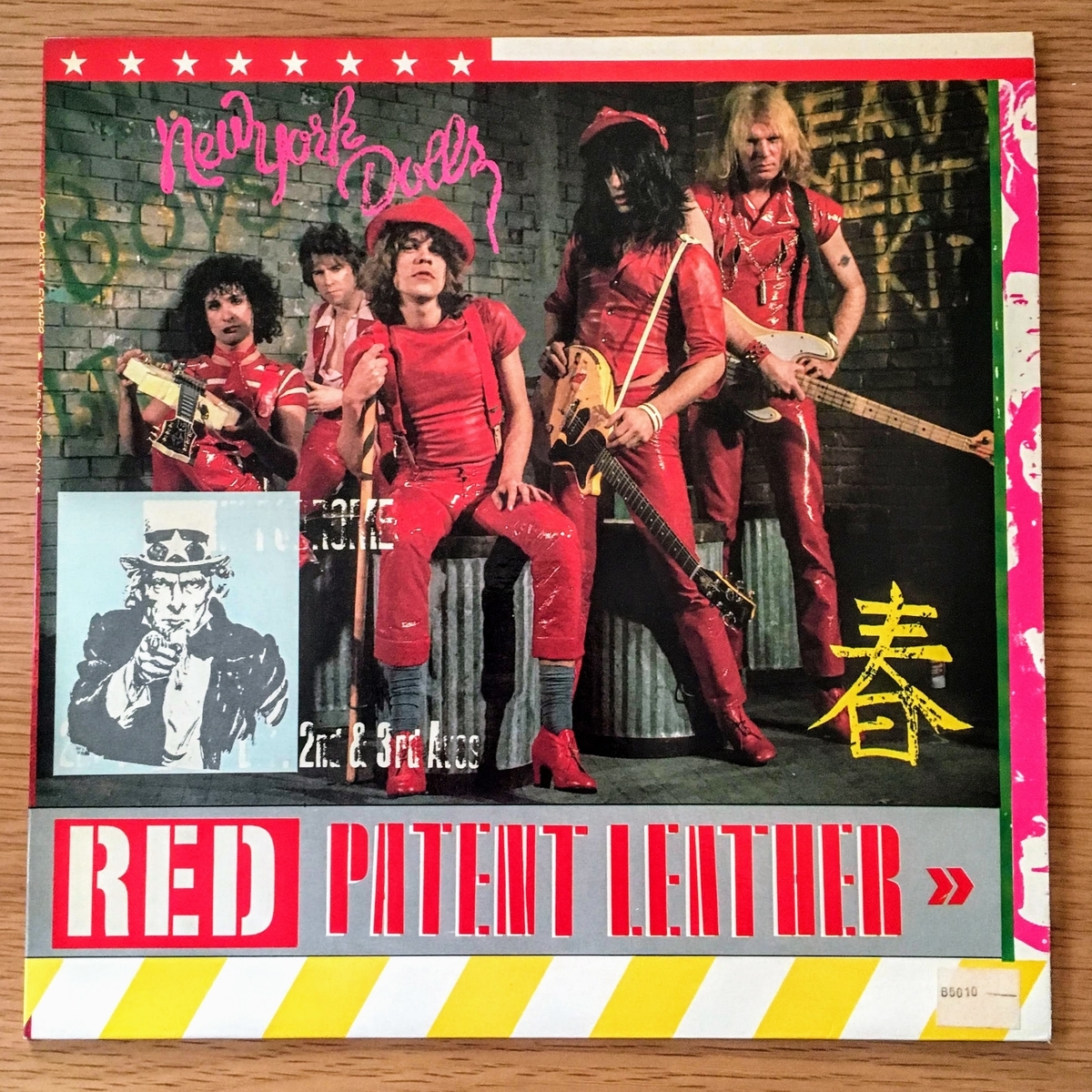 ニューヨーク・ドールズのRed Patent Leather　レコード