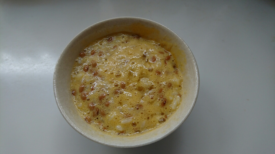 納豆卵かけご飯