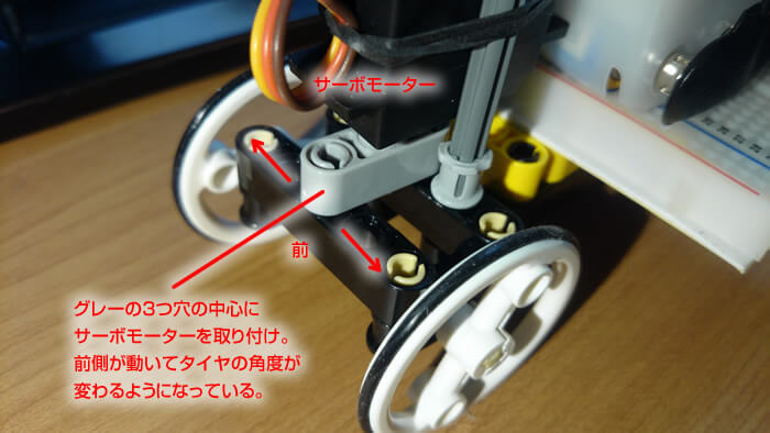 ステアリングの機構