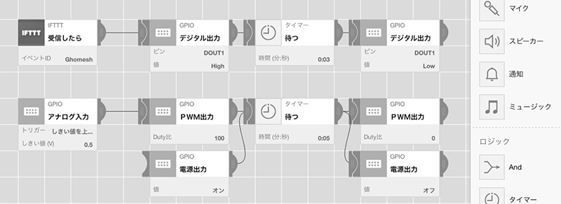 給水により土が湿った事を計測する