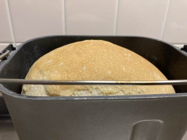 ホームベーカリーで作る無添加食パンレシピ 焼き上がりの写真2