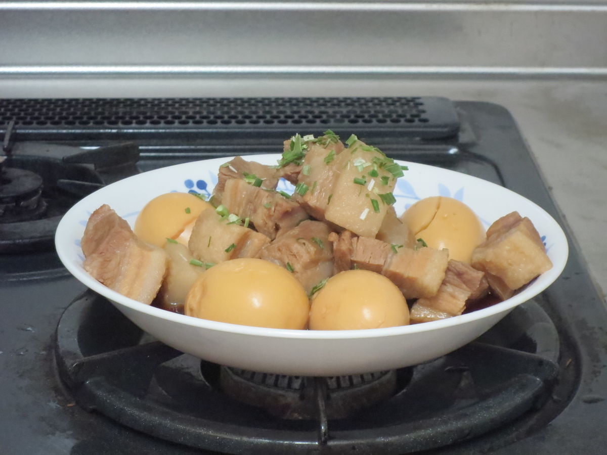 簡単レシピ めんつゆで豚の角煮風 育パパのブログ