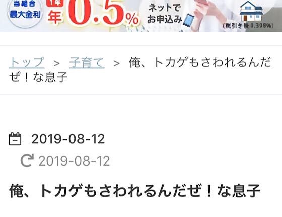 はてなブログの更新日の表示