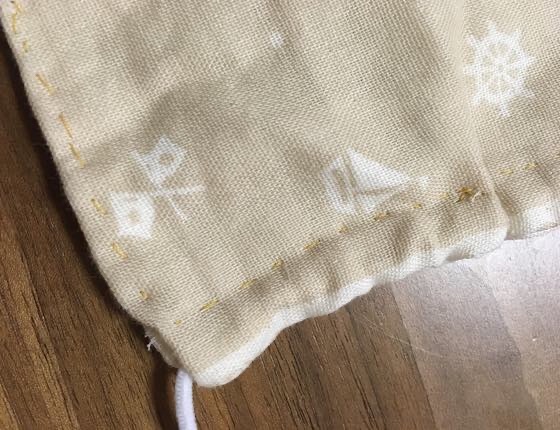 使えればいい、手縫いマスク