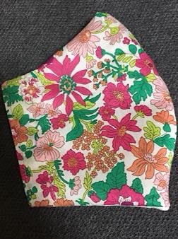 リバティで作ったマスク